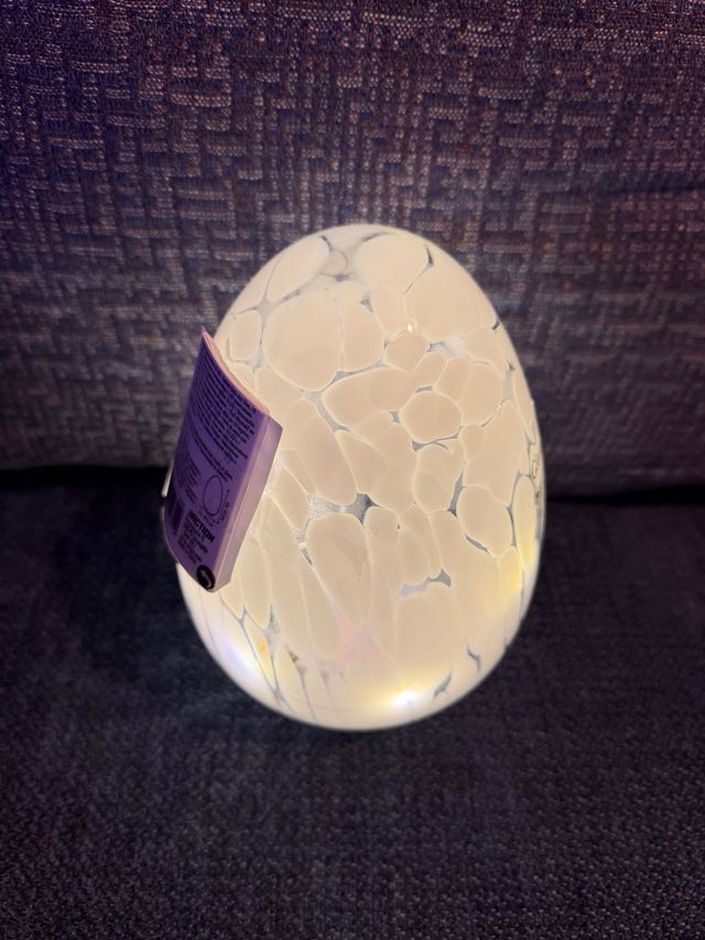 Huevo de Pascua decorativo CON ETIQUETA