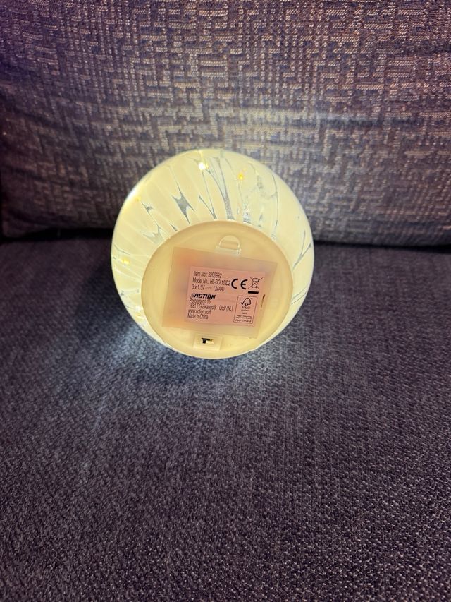 Huevo de Pascua decorativo CON ETIQUETA