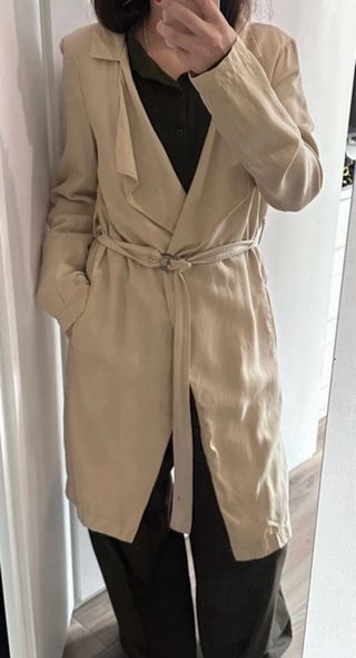Trench leggero 100% Tencel Tg. S