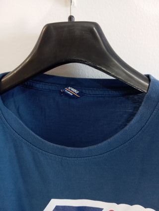 T-shirt K-Way blu logo