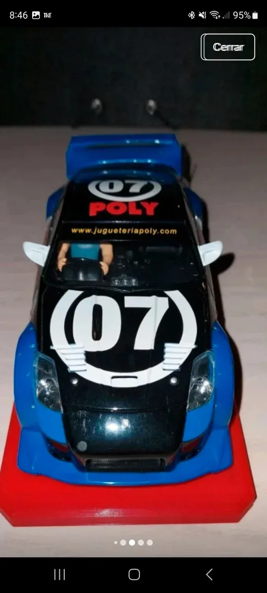 Coche Scalextric Nissan 07