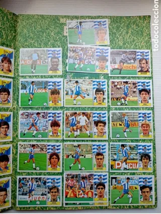 Álbum Cromos Liga 86/87 Casi Completo
