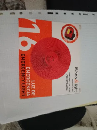 Luz de emergencia Wotto Light 16