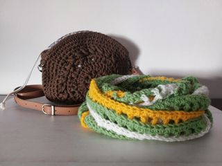 Bufanda/cuello nueva crochet infinita