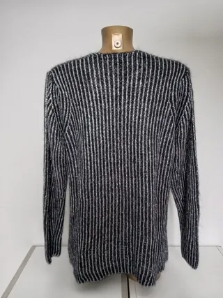 Maglione Maliparmi L intreccio argentato