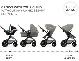 Kinderkraft MOOV 2 AIR Carrito 3 en 1 NUEVO A ESTR