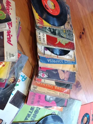 Lote Vinilos 45 RPM - Pop, Rock, Latino