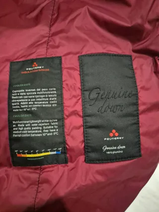 Piumino Peuterey donna rosso