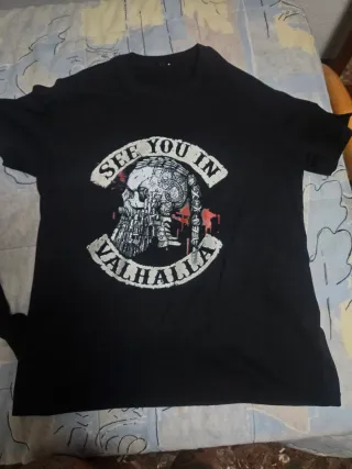 Camiseta Vikingos See You In Valhalla