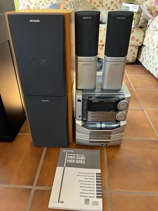 Equipo de música Aiwa NSX-SZ83