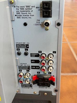 Equipo de música Aiwa NSX-SZ83