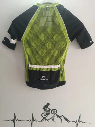 Lote 3 maillots ciclismo cortos talla S