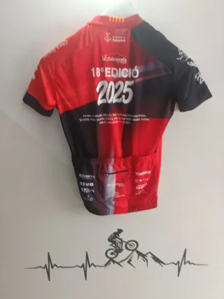 Lote 3 maillots ciclismo cortos talla S