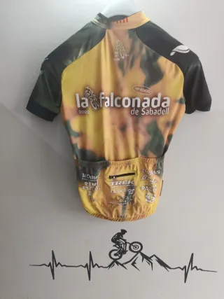 Lote 3 maillots ciclismo cortos talla S
