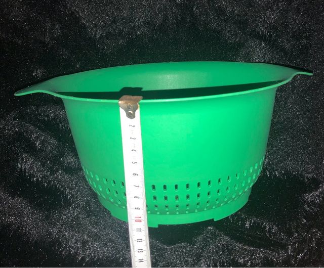 Escurridor de verduras verde