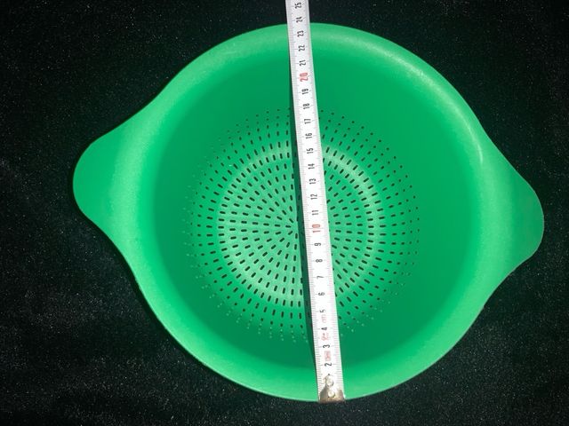 Escurridor de verduras verde