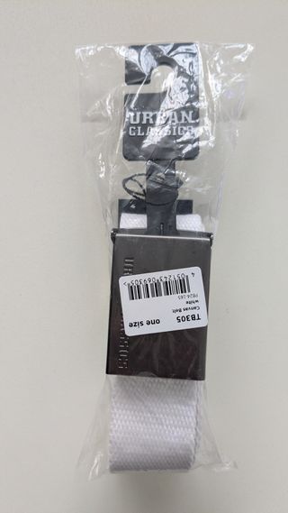Urban Classics cintura unisex bianca 120cm