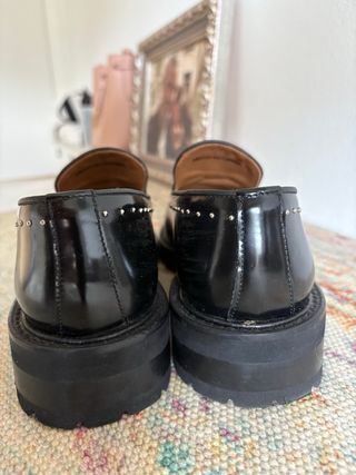 Mocasines charol piel talla 39