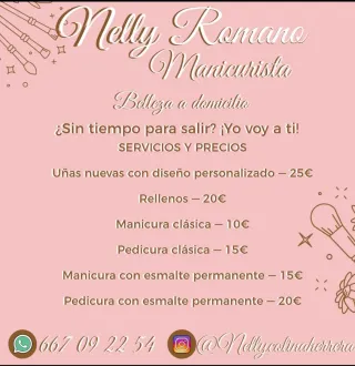 SOY MANICURISTA A DOMICILIO