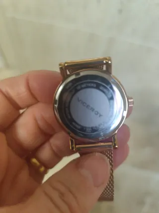 Reloj Viceroy Dorado y Blanco