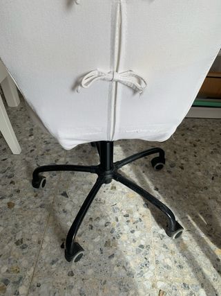 Silla de escritorio Ikea blanca