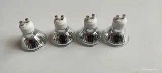 Focos LED GU10. 4 unidades.