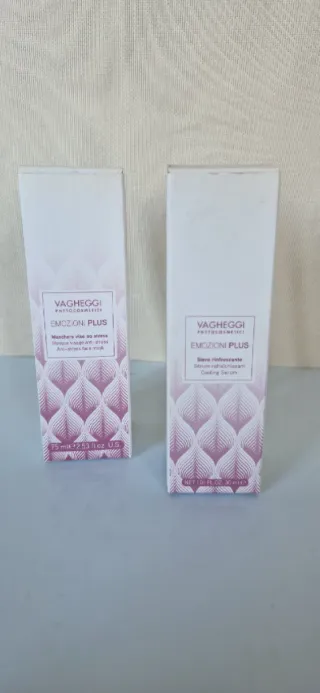 Set professionale viso ,maschera, siero