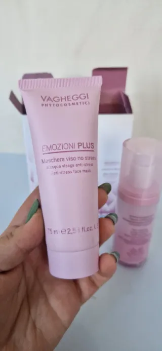 Set professionale viso ,maschera, siero