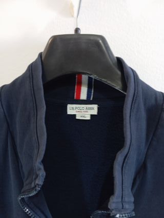 Felpa U.S. Polo Assn. blu