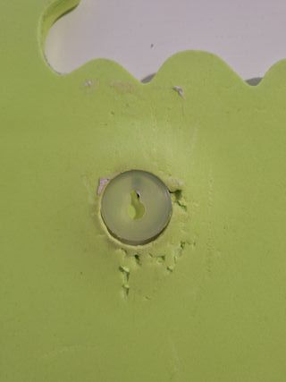 Espejo infantil IKEA verde 50x40cm