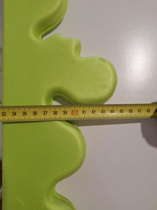 Espejo infantil IKEA verde 50x40cm