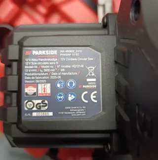 Sierra Circular Parkside 12V Sin Batería