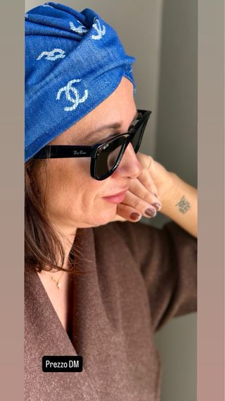 Turbante Chanel fatto a mano