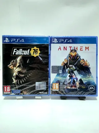 Lotto PS4 Fallout 76 + Anthem Sigillati