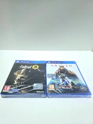 Lotto PS4 Fallout 76 + Anthem Sigillati