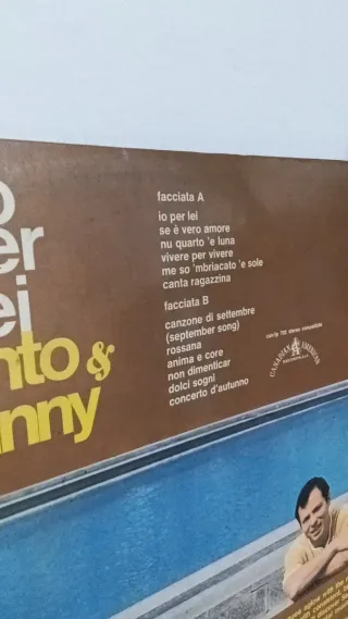 Santo & Johnny - Io Per Lei Vinile