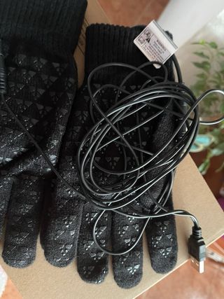 Guantes Eléctricos Calefactables con Cable