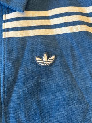 Chaqueta Adidas Años 70 Azul