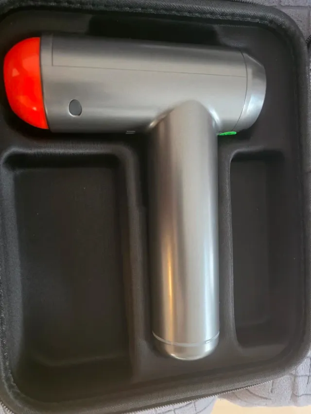 Pistola Masajeador Muscular + Accesorios