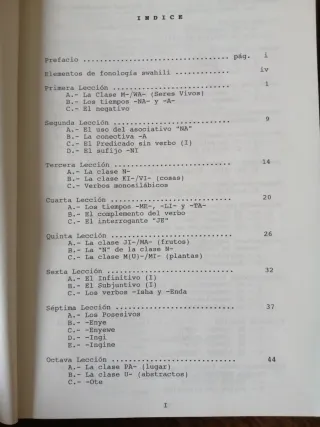 Diccionario swahili-español, español-swahili