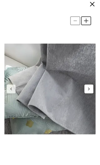 Cortina gris térmica