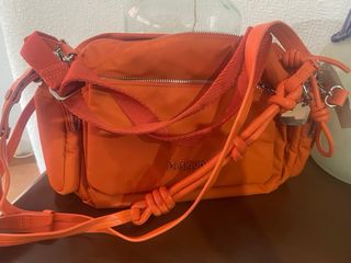 Bolso Desigual Voyager Impermeable Naranja
