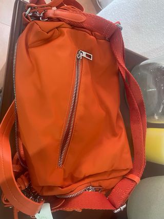 Bolso Desigual Voyager Impermeable Naranja