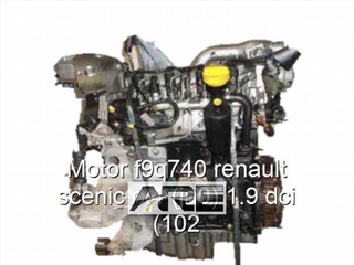 Motor f9q740 renault scenic rx4 (ja0) 1.9