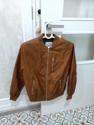 Chaqueta Zara Marrón Talla 11/12 Niños