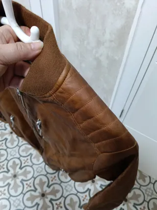 Chaqueta Zara Marrón Talla 11/12 Niños