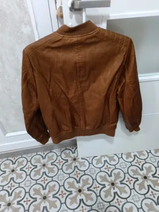 Chaqueta Zara Marrón Talla 11/12 Niños