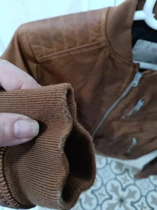 Chaqueta Zara Marrón Talla 11/12 Niños
