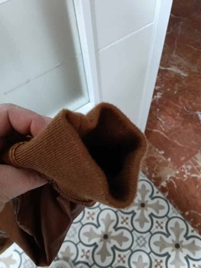 Chaqueta Zara Marrón Talla 11/12 Niños