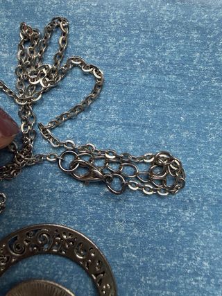 Collar Van Gogh Doctor Who Luna Plateado